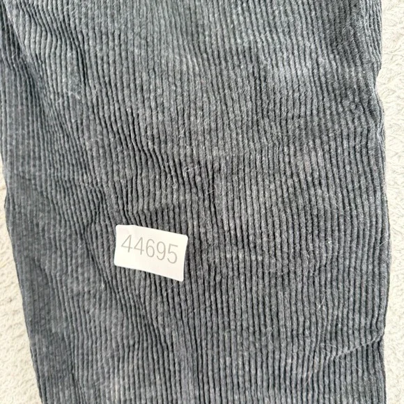 VTG Empyre Pant Mens 36x27 Black Cotton Corduroy Cargo Straight Utility Workwear